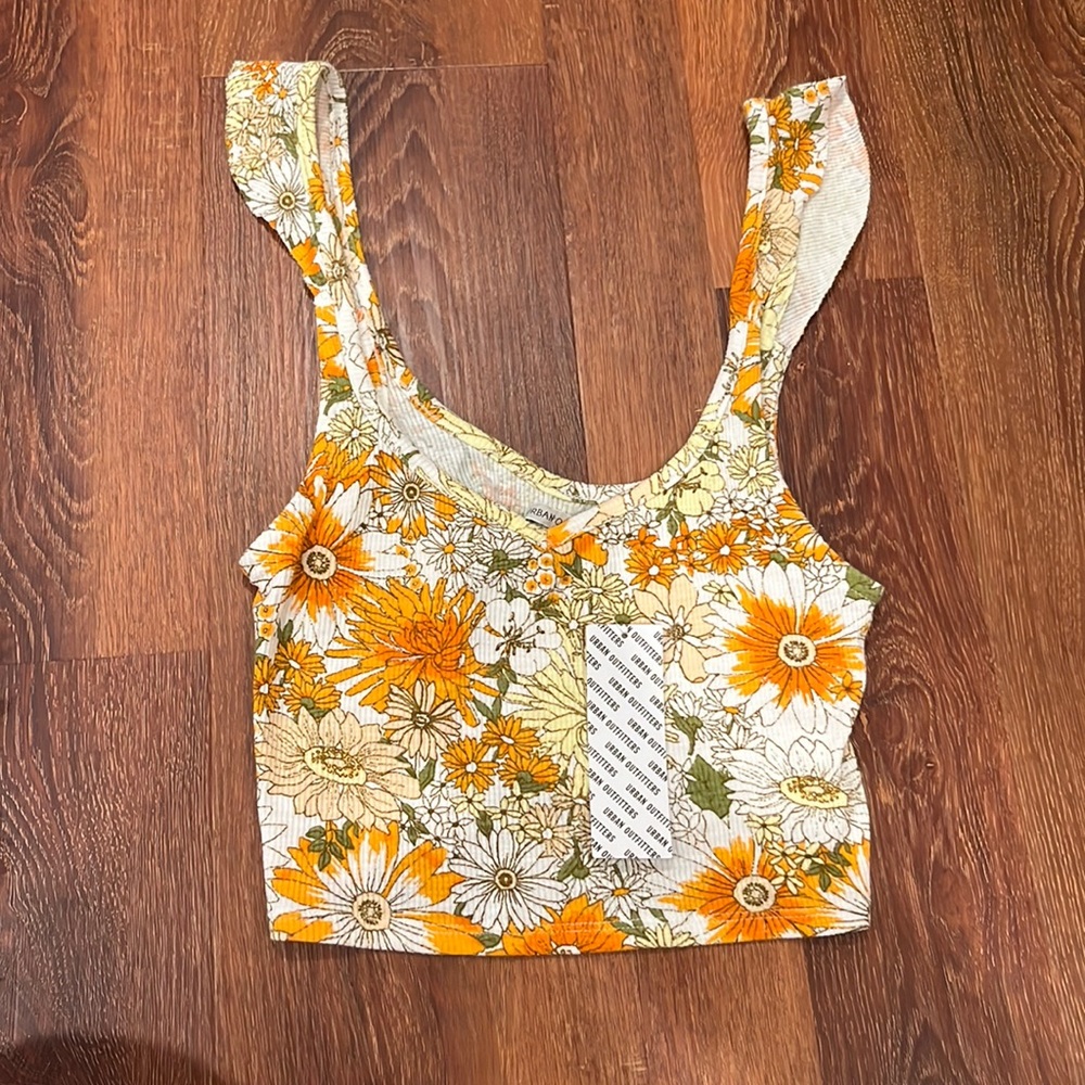 Urban Outfitters Floral Tank